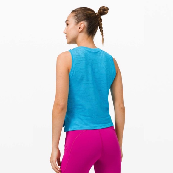 Lululemon Train to Be Tank *Camo in Turquoise Tide - Picture 2 of 8